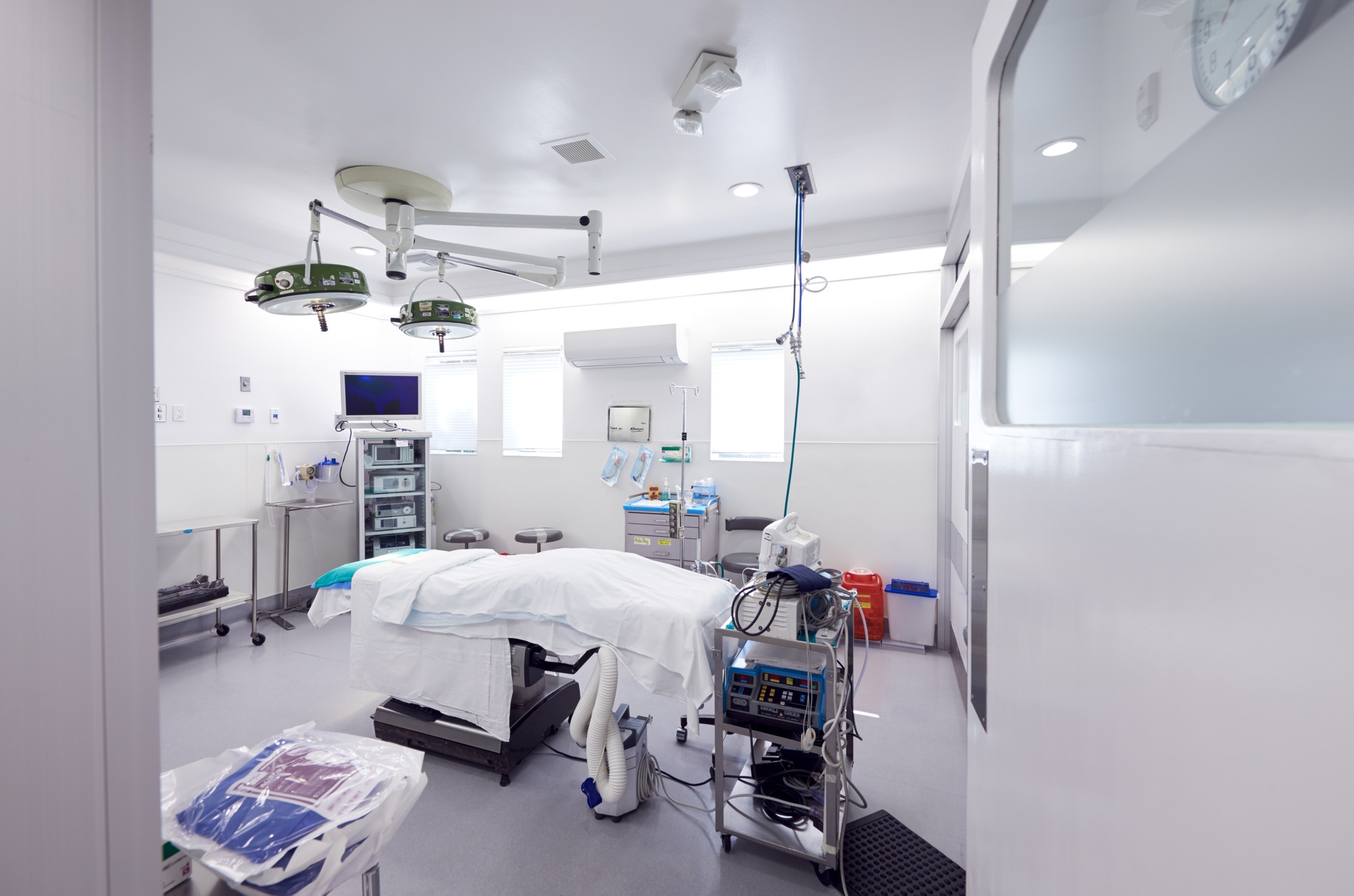 Empty Hospital Operating Theater Ready For Surgery Empty Hospital Operating Theater Ready For Surgery